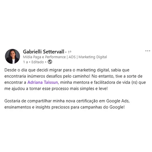 Aluno Google Ads Pro